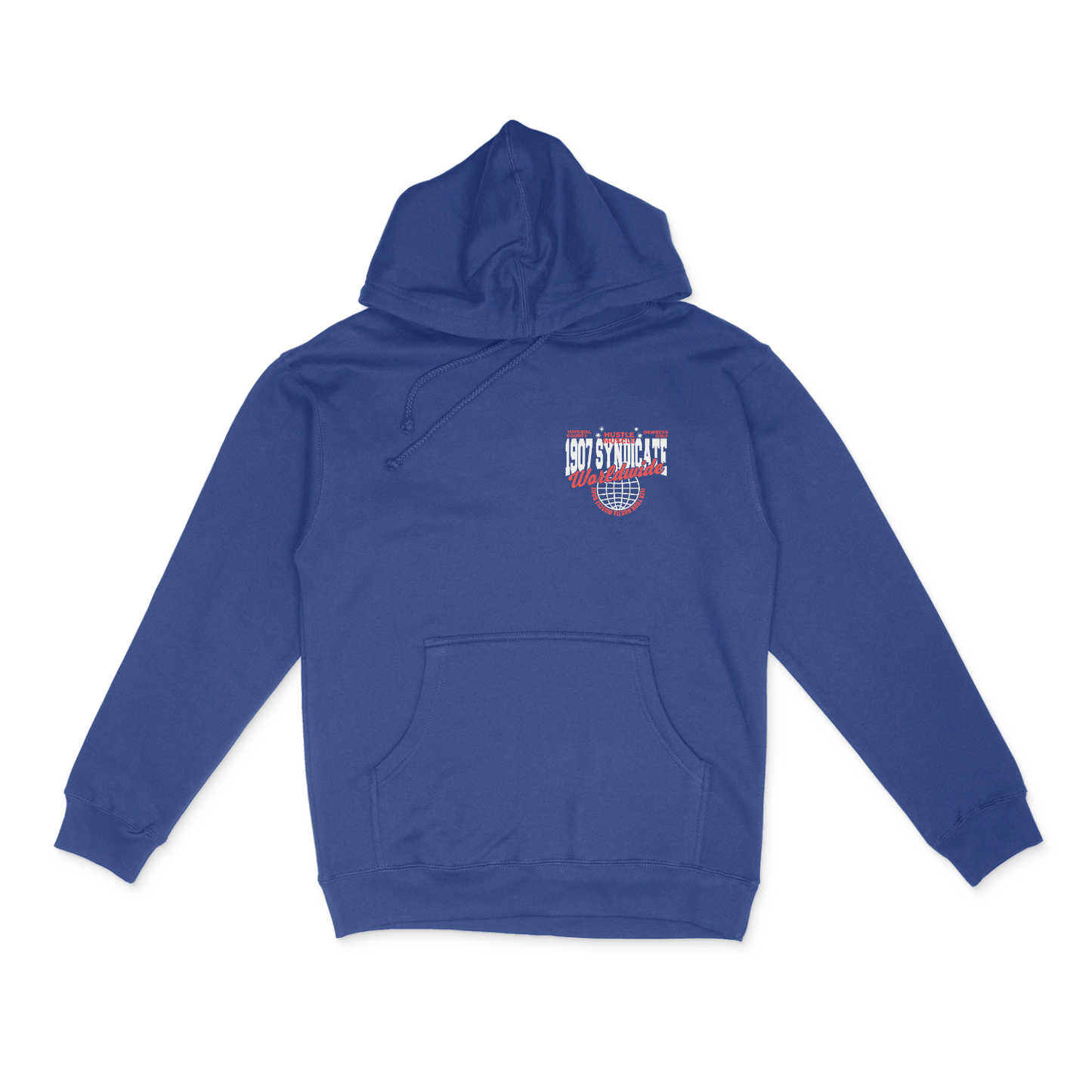 Hustle Muscle Hoodie x LA Dodgers Colors
