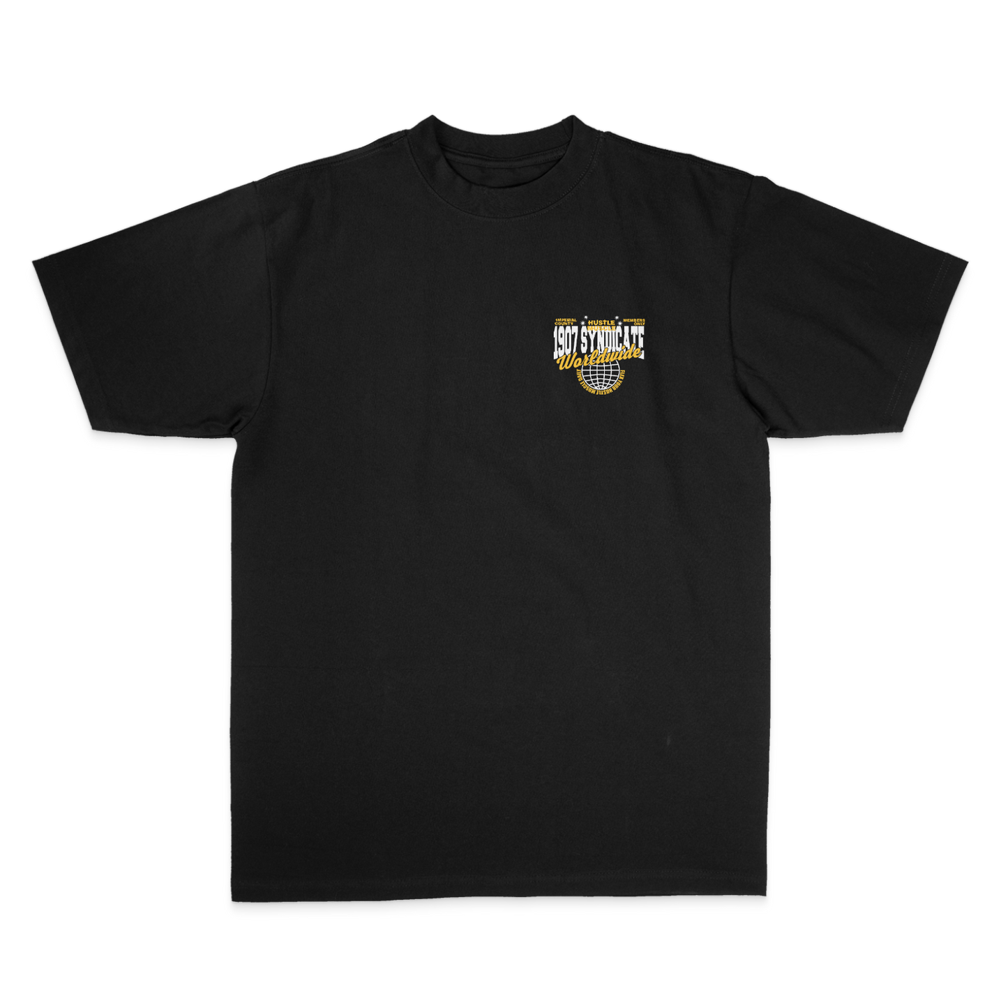 Hustle Muscle Short Sleeve Tee Black