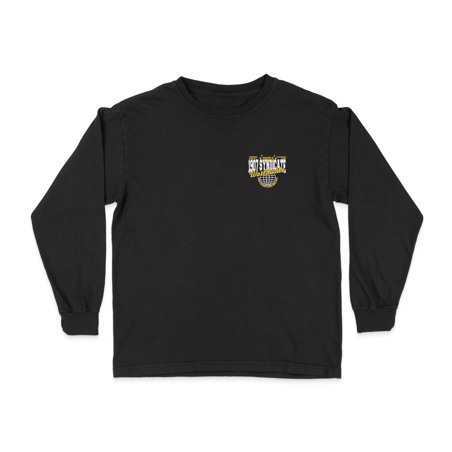 Hustle Muscle Youth Crewneck Tee Black