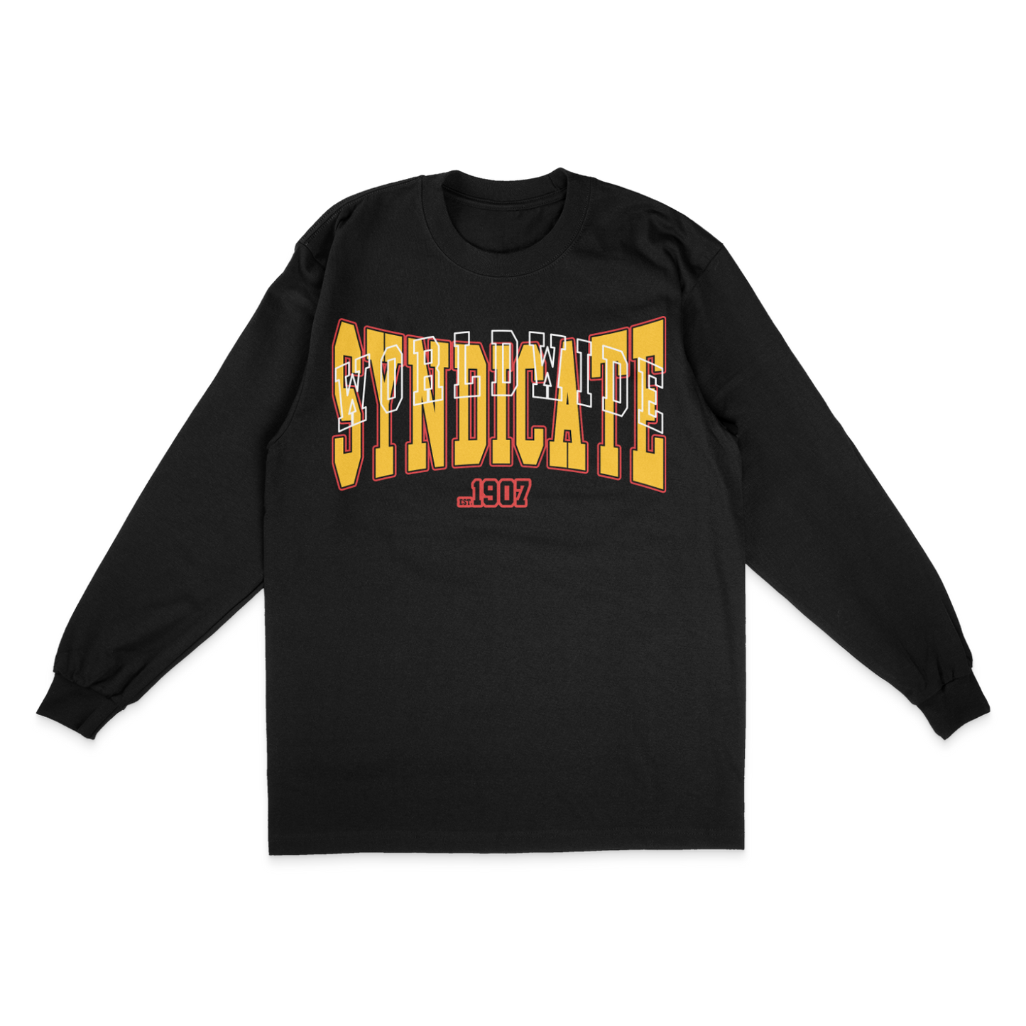 1907 X Alluring Long Sleeve Tee Crewneck