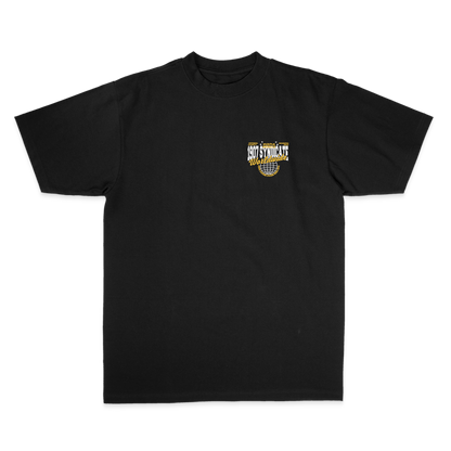 Hustle Muscle Short Sleeve Tee Black