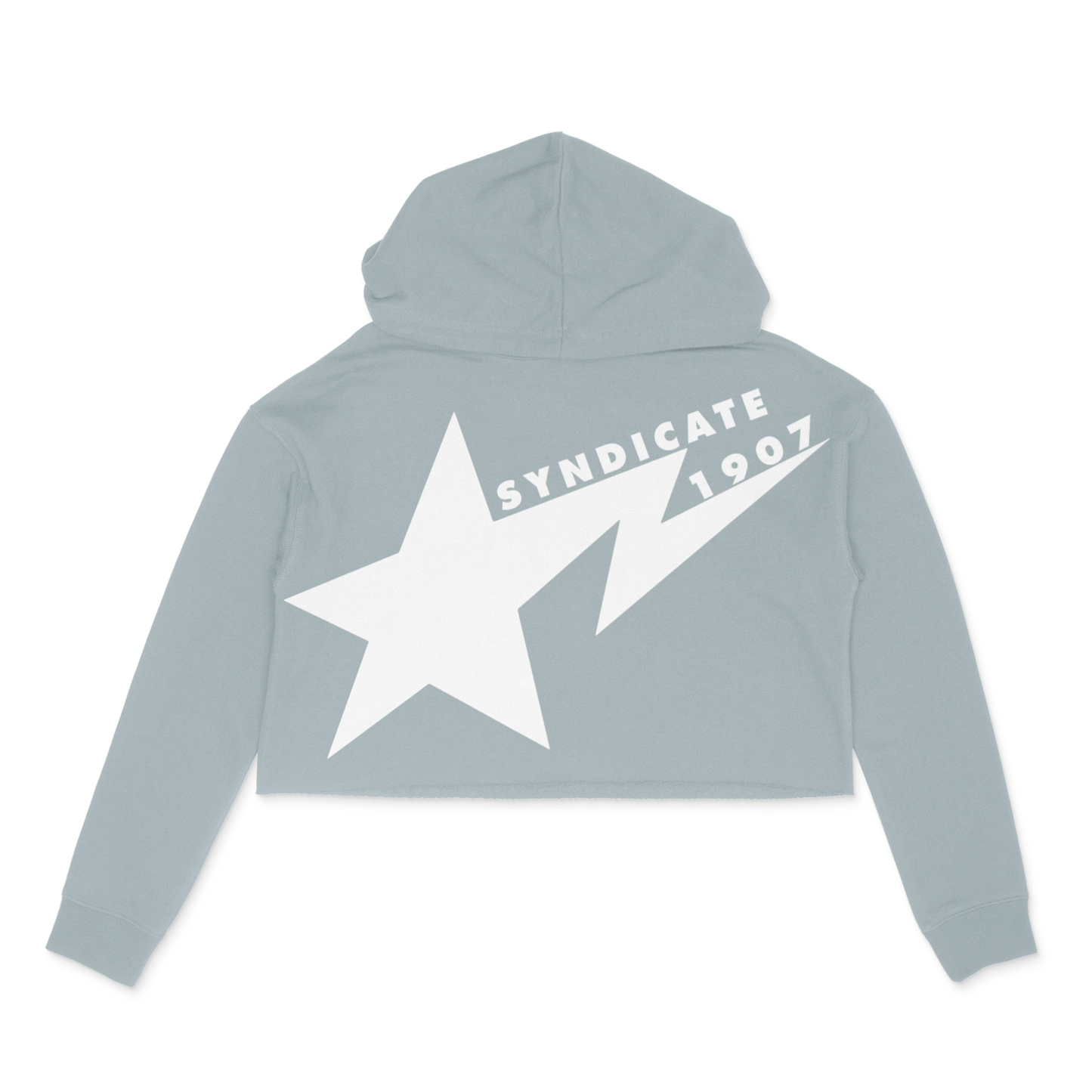 Shooting Star Womens Cropped Hoodie