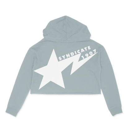 Shooting Star Womens Cropped Hoodie