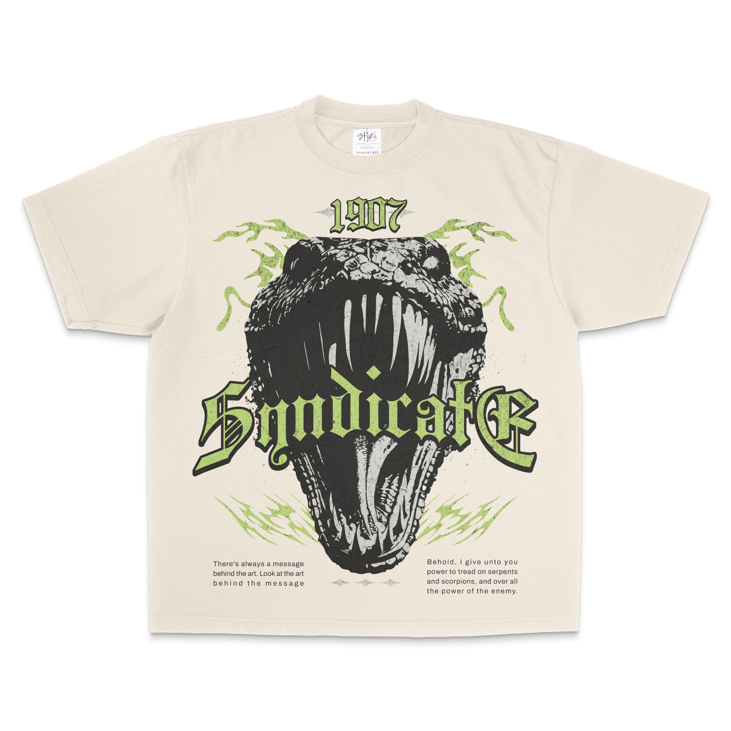 Sacred Venom Tee (Cream Awakening)