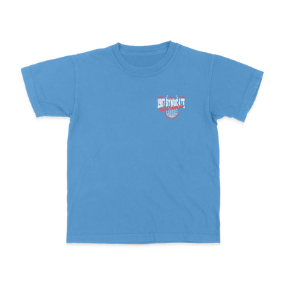 Hustle Muscle Youth Tee Royal Blue
